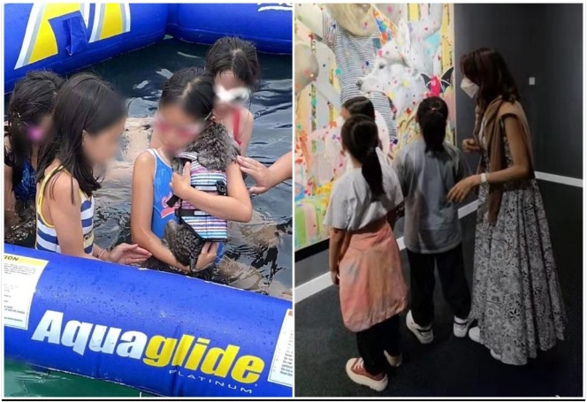 Cô sinh cho chồng 3 cô con gái.