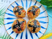 Bếp Eva - Cơm nguội thừa đừng vứt bỏ, đem nắm lại kiểu này được món chất lượng cả nhà mê mẩn