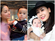 Làm mẹ - 3 Hoa hậu Việt đình đám âm thầm sang Mỹ, một thời gian bỗng tái xuất cùng con lớn tướng