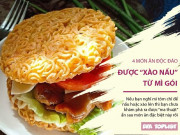 Clip Eva - Mì úp quá đơn điệu, hãy tìm hiểu 4 món ăn siêu độc đáo từ mì gói này!