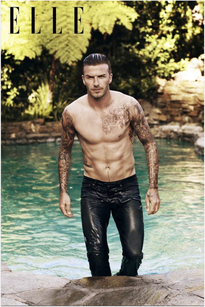Beckham từng là người đàn ông quyến rũ nhất hành tinh.