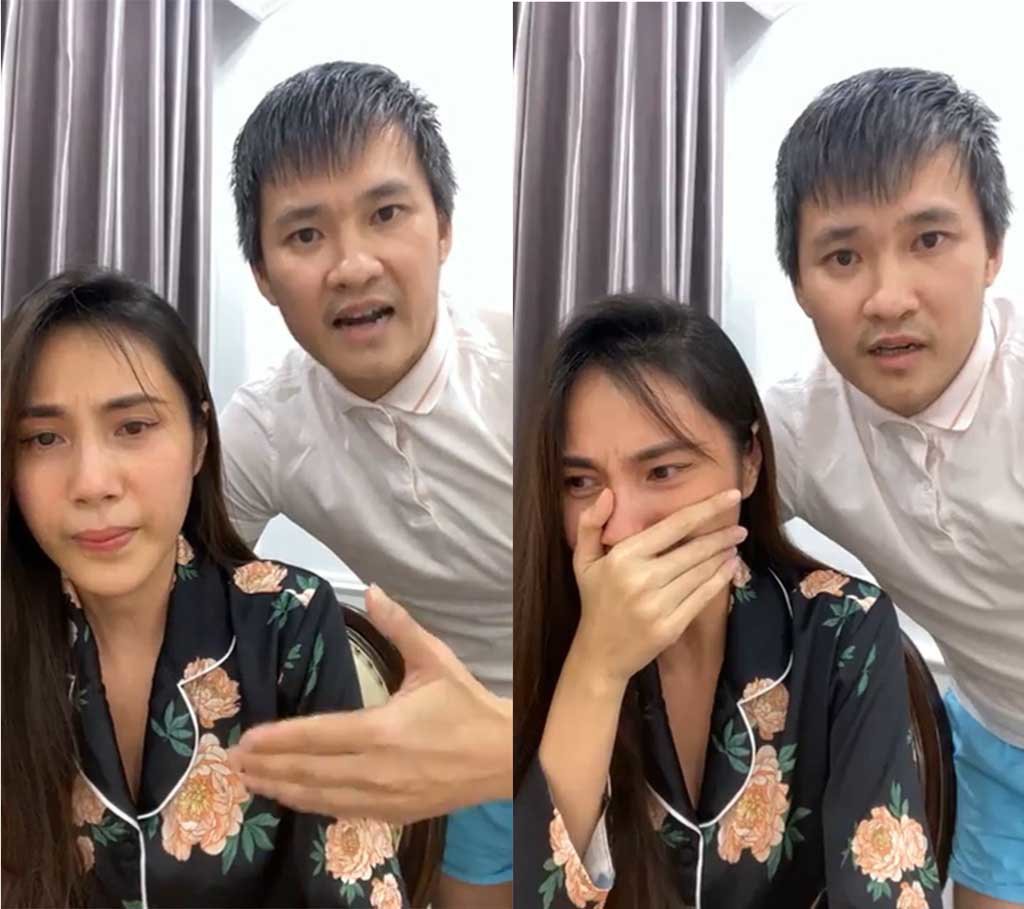 Trước đó, Công Vinh từng chen vào livestream bảo vệ Thuỷ Tiên khi cô bật khóc vì bị dân mạng tấn công.