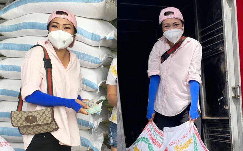 Phương Thanh khẳng định không kêu gọi quyên góp hay lập tài khoản riêng để quyên góp mà chỉ giới hạn cho một số ít mạnh thường quân, khi họ không thể mua gạo, rau củ để gửi đi thì cô nhận trách nhiệm mua giùm.