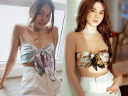 Thời trang - "Đụng hàng" ý tưởng: Thanh Hằng khoe chân ngực gợi cảm, Ngọc Trinh o ép còn để lộ phụ tùng