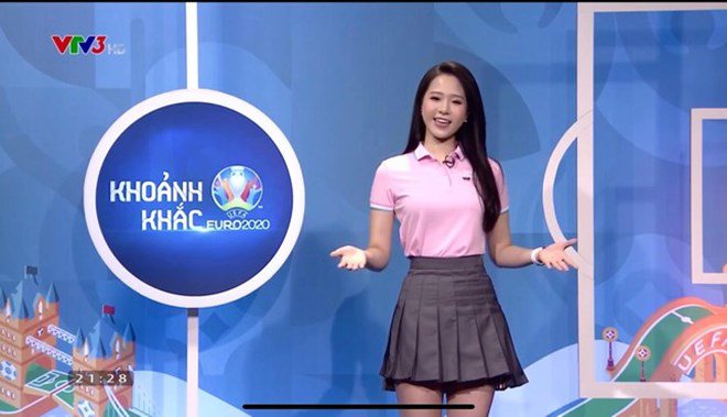 Bảo Châu trở thành MC/BTV của Đài truyền hình Việt Nam khi còn rất trẻ.