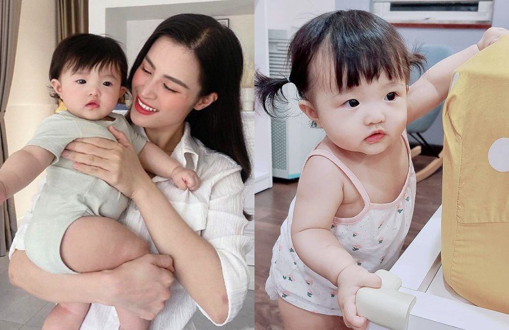 Đông Nhi tự hào bởi ngoài sự san sẻ việc chăm sóc con của ông xã Ông Cao Thắng, cô còn may mắn khi con gái không hề làm nũng từ lúc mới lọt lòng.