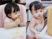 Giải trí - Con gái Đông Nhi 10 tháng tuổi đã ăn loại quả khiến nhiều người "nhăn mặt"