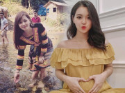 Bà bầu - Hotgirl dân tộc mang bầu lần 2 vẫn đẹp vạn người mê, chồng lo lắng vì không ở gần vợ