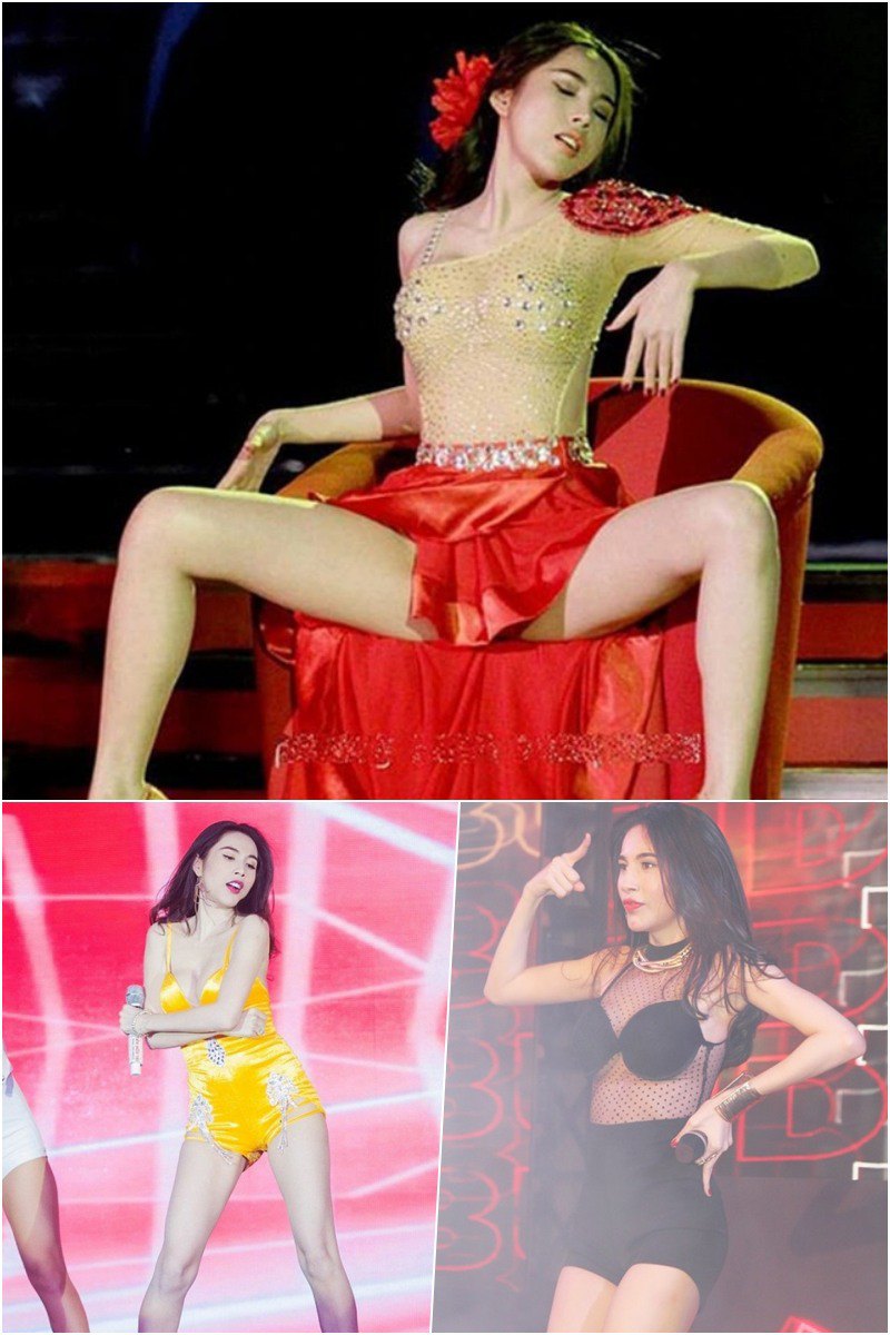 Thuy Tien went to the show wearing a jubilantly cut skirt to tear, nothing compared to the old days - 8