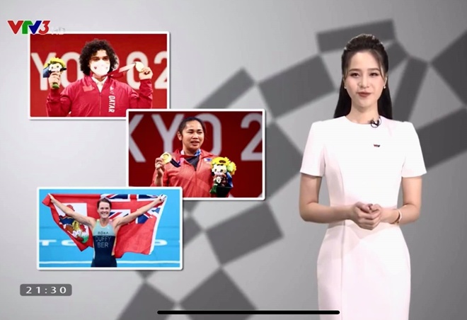 Hình ảnh mới trên sóng cho thấy cô ngày càng chững chạc hơn.