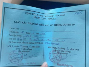  Cô gái trẻ khoe tiêm 2 mũi vaccine Pfizer nhờ xin ông anh: Chủ tịch UBND quận Ninh Kiều nói gì? 