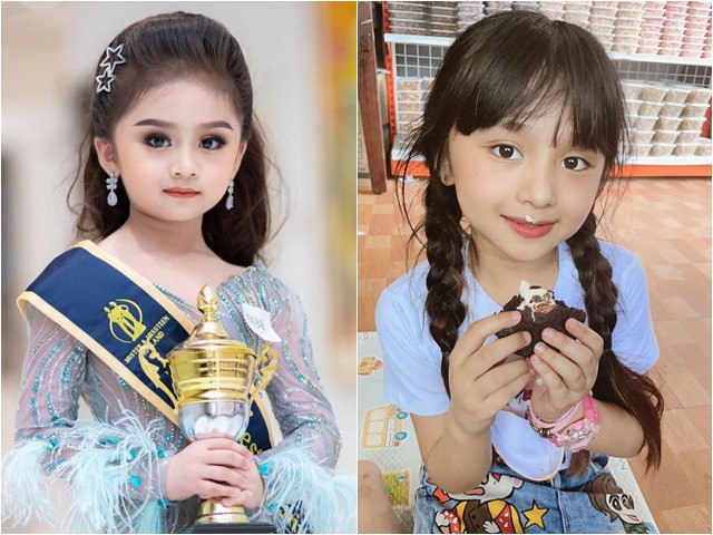 2 năm sau đăng quang Hoa hậu nhí Thái Lan, bé gái 8 tuổi giờ chăm chỉ bán hàng