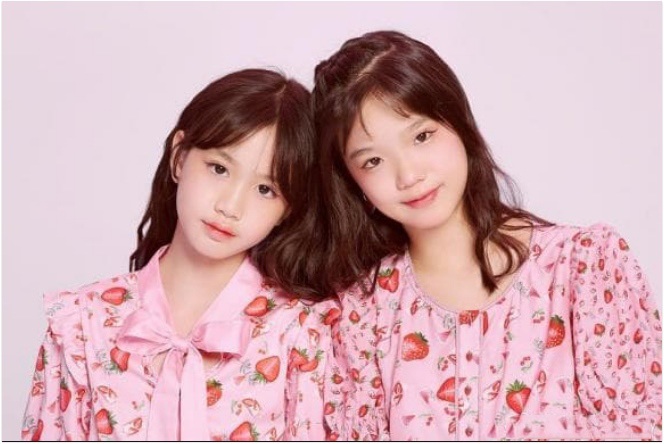 Trương Tư Tiệp và Trương Khải Lâm dù còn ít tuổi nhưng đã là người mẫu thời trang nhí.