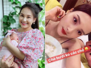 Bà bầu - Hết rồi thời mới sinh "béo ú, đầu tóc rối bù", Bảo Thanh giờ gọn gàng, nhan sắc "10 điểm"