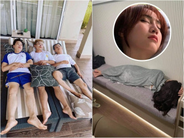 Running Man: Lan Ngọc ngủ trên sofa thấy thương, 3 sao nam nằm chung bị fan bình luận nhạy cảm