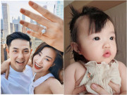 Làm mẹ - Con gái Đông Nhi Ông Cao Thắng càng lớn càng xinh như thiên thần, da trắng ngần, bụ bẫm