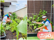 Nhà đẹp - Đàm Vĩnh Hưng học làm nông dân trong biệt thự 60 tỷ, vườn rau toàn những thứ như ở quê