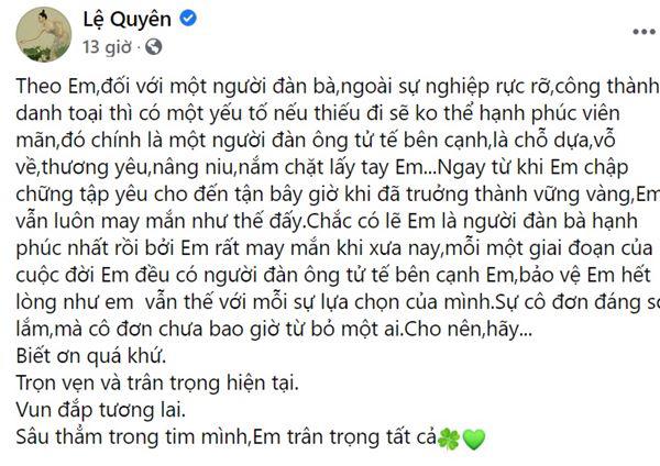 Lệ Quyên nói về con người thật của tình trẻ kém 12 tuổi, hiếm hoi nhắc đến chồng cũ - 3