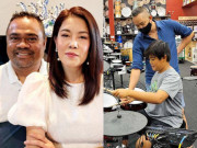 Giải trí - Dũng Taylor dẫn con trai đi gặp Huy MC, gọi chồng cũ của Thu Phương là "thầy"