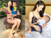 Làm mẹ - Nữ HLV mặc áo tắm đẹp nhất nhì xứ Đài, đẻ con xong chồng ngắm không rời mắt