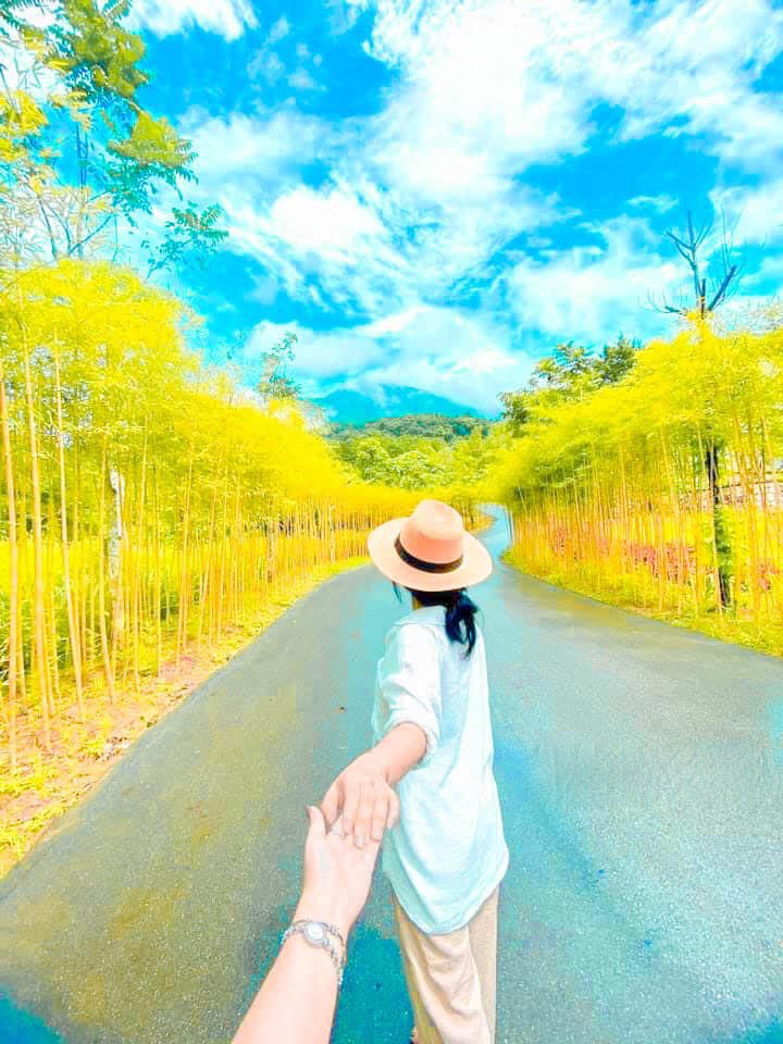 Nếu chỉnh màu thêm thì ảnh càng thêm hư ảo