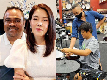 Dũng Taylor dẫn con trai đi gặp Huy MC, gọi chồng cũ của Thu Phương là thầy