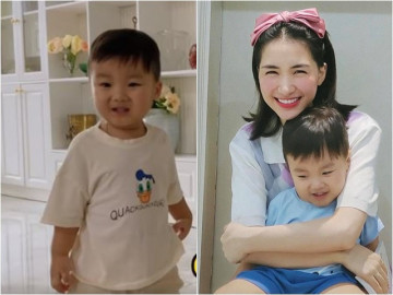 Hết nói giọng Cần Thơ, con trai Hòa Minzy nói một từ chuẩn giọng Bắc Ninh, ai cũng khen