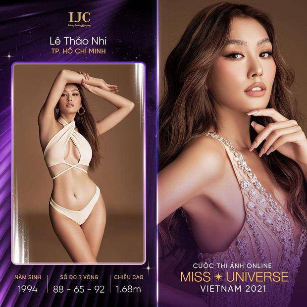Nàng rich-kid nổi tiếng của làng mốt thời trang Việt là gương mặt được BTC công bố tham dự cuộc thi rất muộn. Không ai ngờ rằng có ngày Thảo Nhi đăng ký tham dự đấu trường nhan sắc vì cô nàng vốn dĩ đã quá nổi tiếng.