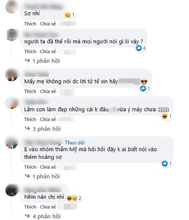 Bên dưới bài đăng, nhiều người tỏ lòng an ủi cho cô nàng không may gặp phải vận đen khi đi làm đẹp. Có người vào nhóm thẩm mỹ để lấy động lực làm đẹp nhưng lại nhận về cái kết hoảng sợ.