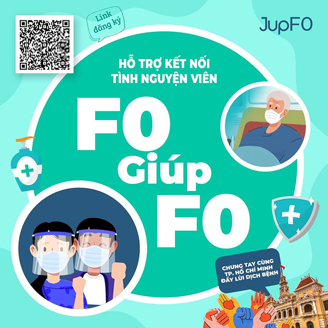 Kết nối các tình nguyện viên F0 với F0 cách ly tại nhà tại Tp.Hồ Chí Minh - 1