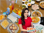 Bếp Eva - Sao vào bếp: "MC xinh nhất VTV" mang cơm hộp đến nhà đài, bạn bè tấm tắc cho điểm 10+