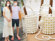 Thời trang - Thuỷ Tiên đi sao kê đẹp như tiểu thư, xách túi ngọc trai được bán tràn lan, giá "ngã cây"