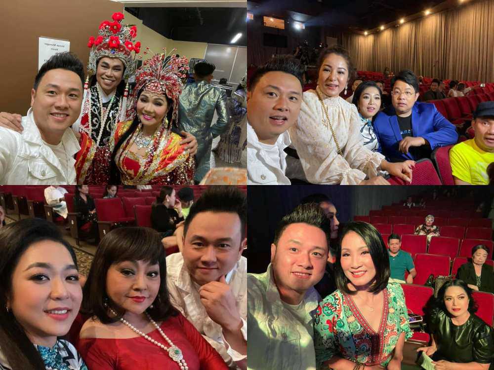 Đông đảo nghệ sĩ như danh hài Bảo Quốc, Bảo Tâm, diễn viên Hồng Đào, danh ca Thanh Tuyền, Hương Lan, ca sĩ Quang Lê, Ý Lan, Hàn Thái Tú... đã sắp xếp thời gian để đến dâng hương Tổ nghiệp.
