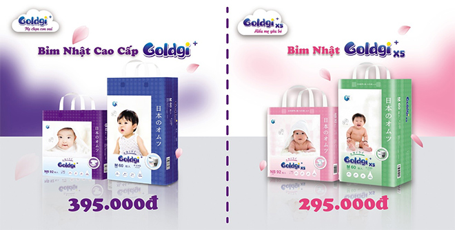 NTT Việt Nam công bố ra mắt dòng sản phẩm mới siêu tiết kiệm – bỉm Nhật Goldgi + X5 - 4