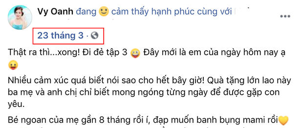 Con thứ 3 của Vy Oanh 2 tháng to như 6 tháng, càng lớn càng giống một nam đại gia - 1