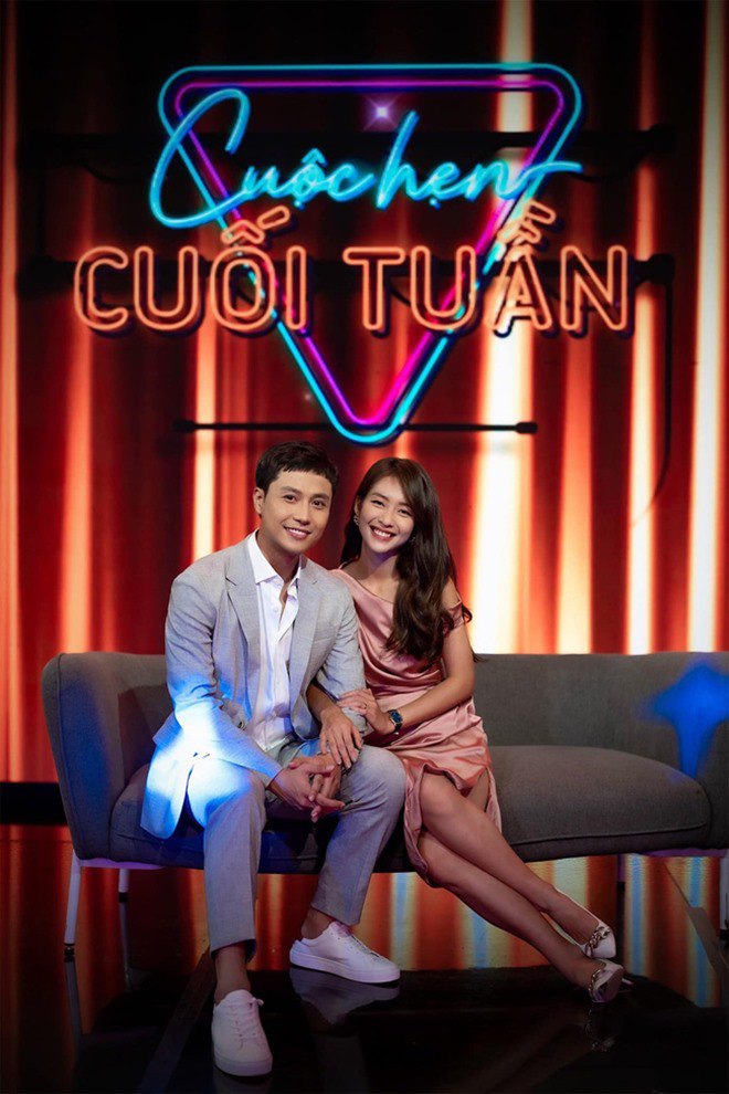 Khả Ngân và Thanh Sơn ở Cuộc hẹn cuối tuần.