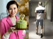 Giải trí - Chồng Lý Gia Hân chống nạng đi khám bệnh một mình, dáng vẻ cô đơn gây sốt