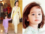 Làm mẹ - Con gái vua Malaysia được 32 triệu dân yêu mến vì biểu cảm quá đáng yêu, càng lớn càng xinh