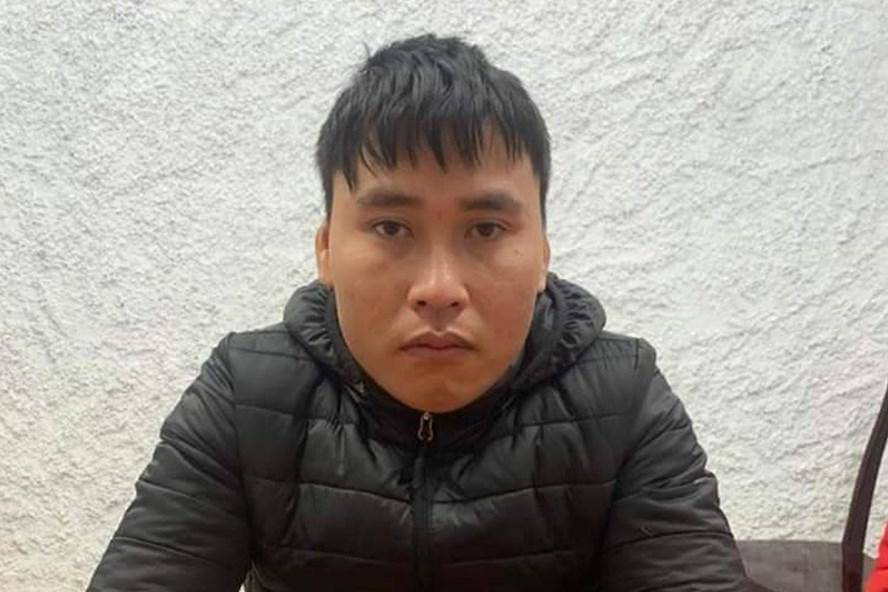 Đối tượng Nguyễn Văn Tùng tại CQĐT. Ảnh:TL