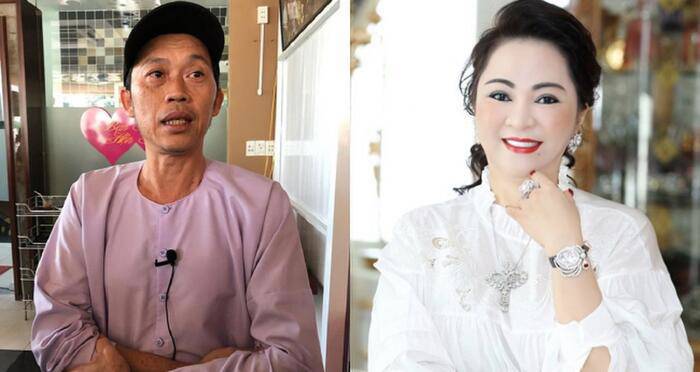 Hoài Linh và Phương Hằng.