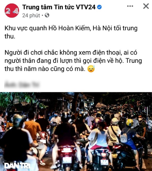 Đường phố Hà Nội đông nghịt người chơi trung thu, CĐM bức xúc và lo lắng dịch bùng trở lại - 5