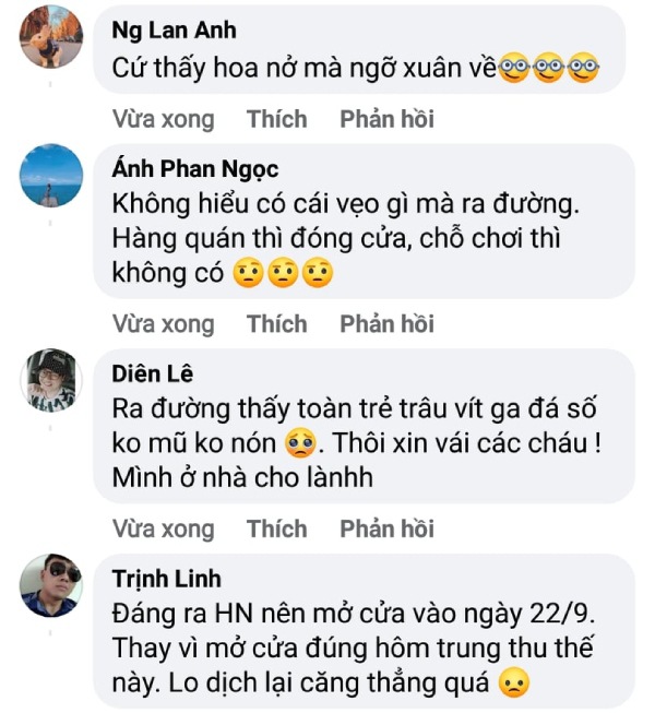 Không ít ý kiến cho rằng Hà Nội nên mở cửa vào ngày 22/9 thay vì mở cửa đúng Tết Trung thu (21/9).