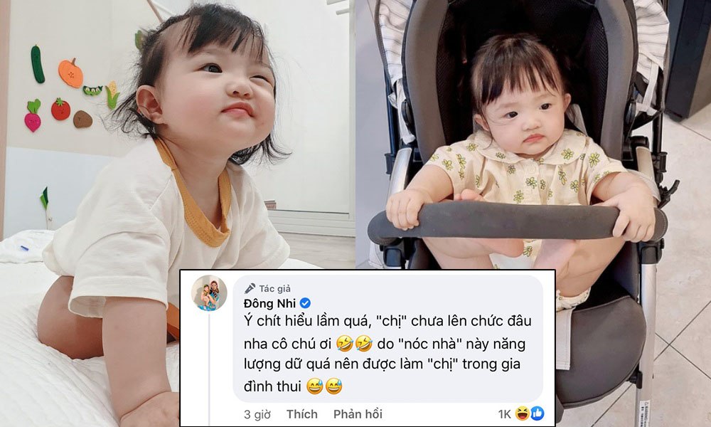 Nữ ca sĩ nổi tiếng vội đính chính khi gây hiểu lầm về cách gọi con.