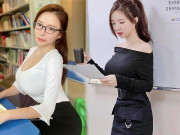 Nhức mắt với thời trang của những cô giáo dạy online, trang phục như đi bar