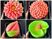 Bếp Eva - Trung thu, 8X "điêu khắc" bánh tuyệt đẹp, hàng nghìn chị em mê mẩn hỏi kinh nghiệm