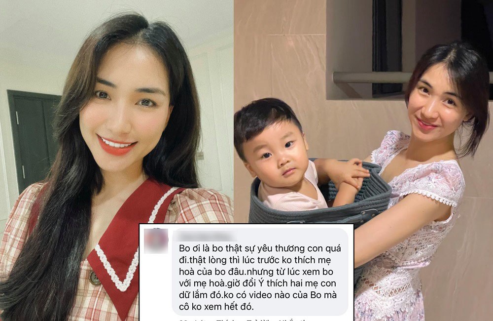 Hòa Minzy bày tỏ niềm vui khi nhận về phản hồi tích cực của cư dân mạng nhờ con trai.