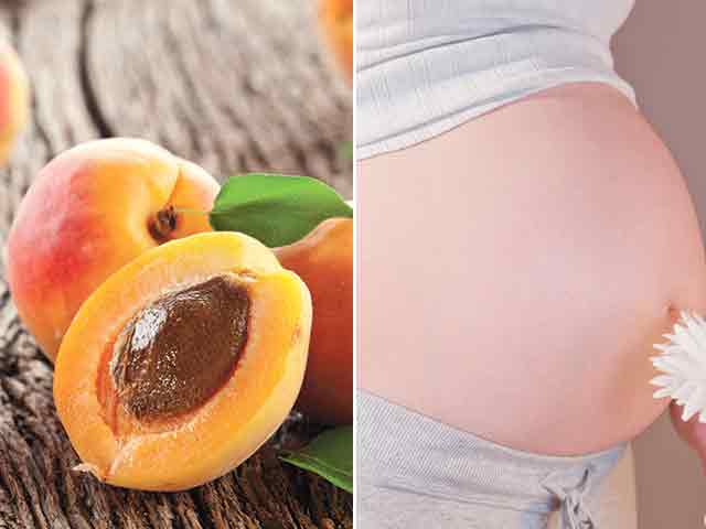 Với những bà bầu có dấu hiệu bị xuất huyết, tốt nhất không nên ăn đào. Ảnh minh họa
