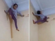 Clip Eva - Clip: Cô bé trèo tường dễ dàng như người nhện gây sốc