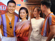 Thời trang - Tiết kiệm như Mạnh Trường: mặc 1 bộ đồ... tình tứ bên "2 cô vợ" khác nhau