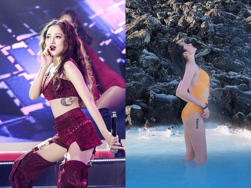 Nhan sắc nền nã, đâu ngờ Lê Phương cũng sở hữu hình xăm chất chơi, vén nhẹ áo là rõ - 12